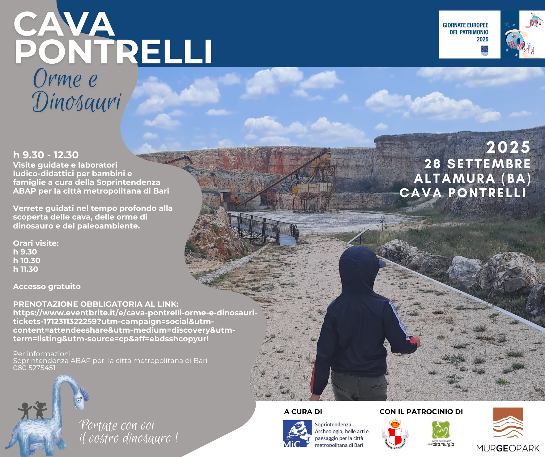 Cava Pontrelli: Orme e dinosauri